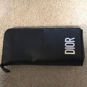 Dior makeup brush bag